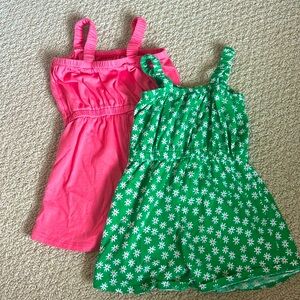 Adorable Girls 5T rompers from Old Navy. Gently worn.